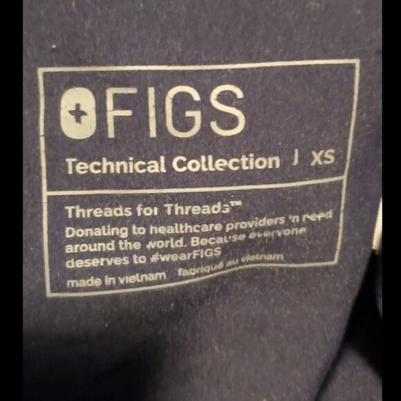 NWOT Figs navy jumpsuit - Picture 3 of 10
